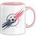 Fußballspieler Tasse Geschenk Lustige Geschenkidee Spruch Für Fußball Fans Rosa Trendation