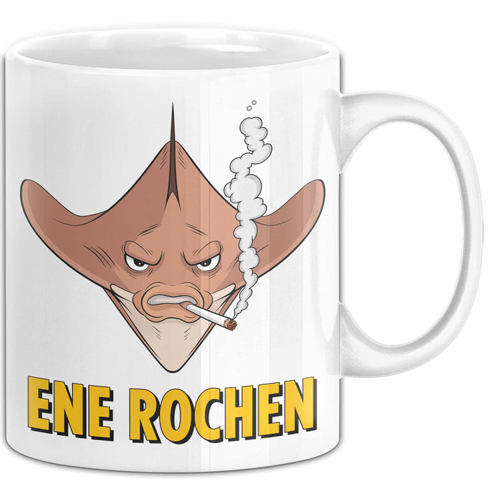 Rochen Humor Tasse Geschenk Ene Rochen Geschenkidee Geburtstag Angler