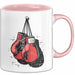 Boxer Tasse Geschenkidee für Kampfchampion Rosa Trendation