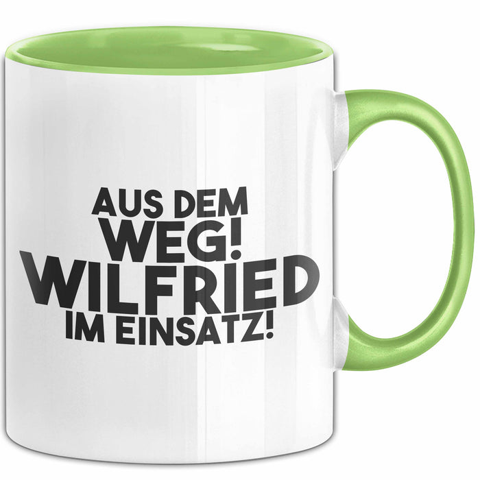 Wilfried Tasse Aus Dem Weg! Wilfried Im Einsatz! Geschenk