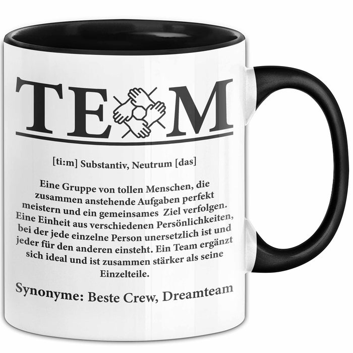 Bürokollege Tasse Geschenkidee Team Definition Kollege Trendation