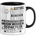 Musikwissenschaftler Geschenk Tasse Lustiger Spruch Erheben Sie Sich Der Musikwissenschaftler Betritt den Raum Schwarz Trendation