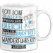 Wanderführerin Geschenk Becher Tasse Gott Schuf Alle Menschen Gleich Nur Die Besten Durfeten Wanderführerin Werden Geschenkidee Lustig Weiß Trendation