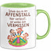 Büro Arbeit Kollege Tasse Geschenk Lustige Geschenkidee Spruch Schade Dass Du Den Affenstall Hier Verlässt Grün Trendation