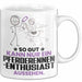 Pferderennen-Enthusiast Geschenk Tasse So Gut Kann Nur Ein Pferderennen-Enthusiast Aussehen Geschenkidee Kaffee-Becher Weiß Trendation