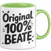 Beate Tasse Geschenk Original 100% Beate Geschenkidee Geburtstag Grün Trendation