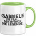 Gabriele Tasse Gabriele – Die Frau. Der Mythos. Die Legende. Geschenk Grün Trendation