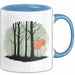 Eichhörnchen Tierliebhaber Tasse Geschenk Lustige Geschenkidee Spruch Blau Trendation
