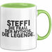 Steffi Tasse Steffi – Die Frau. Der Mythos. Die Legende. Geschenk Grün Trendation