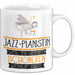 Jazz-Pianistin Weil Es Keinen Schöneren Beruf Gibt Tasse Geschenk für Eine Jazz-Pianistin Lustig Weiß Trendation