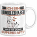 Hundeliebhaber Tasse Geschenk für Hundeliebhaber Geburtstag Lustiger Spruch Kaffee-Becher Was Ist Deine Superkraft Weiß Trendation