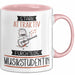 Musikstudentin Tasse Geschenk Becher Stark Attraktiv Furchtlos Musikstudentin Lustige Geschenkidee Rosa Trendation