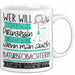 Naturbeobachterin Tasse Geschenk Spruch Wer Will Schon Prinzessin Sein Wenn Man Auch Naturbeobachterin Sein Kann Weiß Trendation