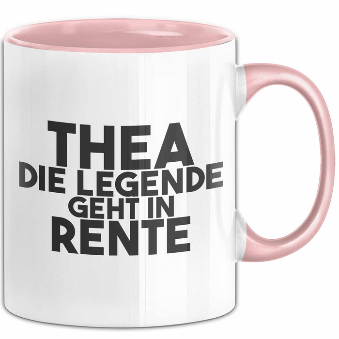 Thea Tasse Thea – Die Legende Geht In Rente Geschenk