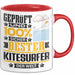 Kitesurfer Geschenk Lustiger Spruch für Kitesurfer Geschenkidee Bester Kitesurfer Der Welt Rot Trendation