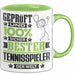Tennisspieler Geschenk Lustiger Spruch für Tennisspieler Geschenkidee Bester Tennisspieler Der Welt Grün Trendation
