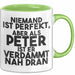 Peter Tasse Niemand Ist Perfekt, Aber Als Peter Ist Er Verdammt Nah Dran Grün Trendation