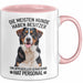 Appenzeller Sennenhund Hund Tasse Geschenk Lustige Geschenkidee Spruch Ein Appenzeller Sennenhund Hat Personal Rosa Trendation
