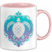 Schildkröte Tierliebhaber Tasse Geschenk Lustige Geschenkidee Spruch Schildkröten Mandala Rosa Trendation
