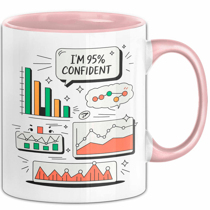 Statistiker Tasse Geschenk Lustige Geschenkidee Spruch Für Daten Analysten Rosa Trendation