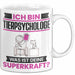 Tierpsychologe Tasse Geschenk für Tierpsychologe Geburtstag Lustiger Spruch Kaffee-Becher Was Ist Deine Superkraft Weiß Trendation