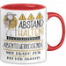 Abenteuerreisende Tasse Geschenk Lustig Abstand Halten Hochleistungs-Abenteuerreisende Mit Drang Zur Perfektion Bei Der Arbeit Rot Trendation