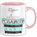 Posaunistin Weil Es Keinen Schöneren Beruf Gibt Tasse Geschenk für Eine Posaunistin Lustig Rosa Trendation