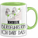 Geschenk für Bergführerin Tasse Lustige Geschenkidee Geburtstag Ich Bin Bergführerin Ich Darf Das Grün Trendation