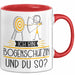 Bogenschützin Tasse Geschenk Ich Bin Bogenschützin Und Du So Geschenkidee Lustiger Spruch Becher Rot Trendation