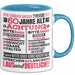 60 Jahre Tasse Geschenk Witziger Spruch Geburtstag Lustige Geschenkidee Blau Trendation