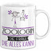 Zoologin Geschenk Tasse Becher Die Frau Die Allen Kann Geschenkidee für eine Zoologin Lustig Weiß Trendation