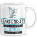 Harfenistin Weil Es Keinen Schöneren Beruf Gibt Tasse Geschenk für Eine Harfenistin Lustig Weiß Trendation