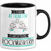 Rockmusikerin Tasse Geschenk Becher Stark Attraktiv Furchtlos Rockmusikerin Lustige Geschenkidee Trendation
