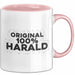 Harald Tasse Original 100% Harald Geschenk Rosa Trendation