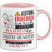 Haustier-Tätowiererin Tasse Geschenk Lustiger Spruch Bitte Erheben Sie Sich Seine Majestät Die Haustier-Tätowiererin Betritt Den Raum Rosa Trendation