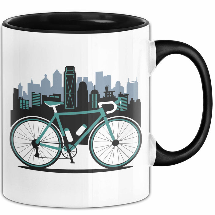 Fahrradpendler Tasse Geschenkidee für Zur Arbeit Radfahrer Trendation