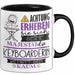 Keyboarderin Tasse Geschenk Lustiger Spruch Bitte Erheben Sie Sich Seine Majestät Die Keyboarderin Betritt Den Raum Schwarz Trendation