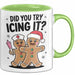 Sarkastische Weihnachtsfeier Tasse Geschenk Lustige Geschenkidee Spruch Hast Du Versucht Es Zu Kühlen Grün Trendation