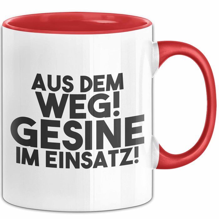 Gesine Tasse Aus Dem Weg! Gesine Im Einsatz! Geschenk