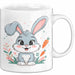 Kaninchenliebhaber Tasse Geschenkidee für Hasen Fans Weiß Trendation