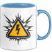 Elektriker Tasse Geschenkidee Elektrotechniker Lustig Geschenkidee Lustig Blau Trendation