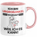 Urgroßonkel Geschenk Tasse Lustiger Spruch Ich Bin Urgroßonkel Warum Weil Ich Es Kann Geschenkidee Bester Urgroßonkel Geburtstag Kaffee-Becher Rosa Trendation