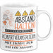 Konzertveranstalterin Tasse Geschenk Lustig Abstand Halten Hochleistungs-Konzertveranstalterin Mit Drang Zur Perfektion Bei Der Arbeit Weiß Trendation
