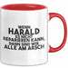 Harald Tasse Wenn Harald Nicht Repariert, Sind Wir Am Arsch Geschenk Rot Trendation