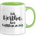 Hertha Tasse Ich Hertha, Bin Vollkommen Geschenk Grün Trendation