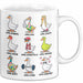 Gans Tier Gänse Bauer Tasse Becher Geschenk Lustige Geschenkidee Spruch Gänsearten Weiß Trendation