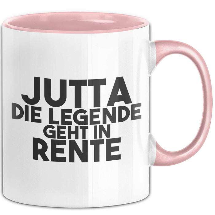 Jutta Tasse Jutta – Die Legende Geht In Rente Geschenk