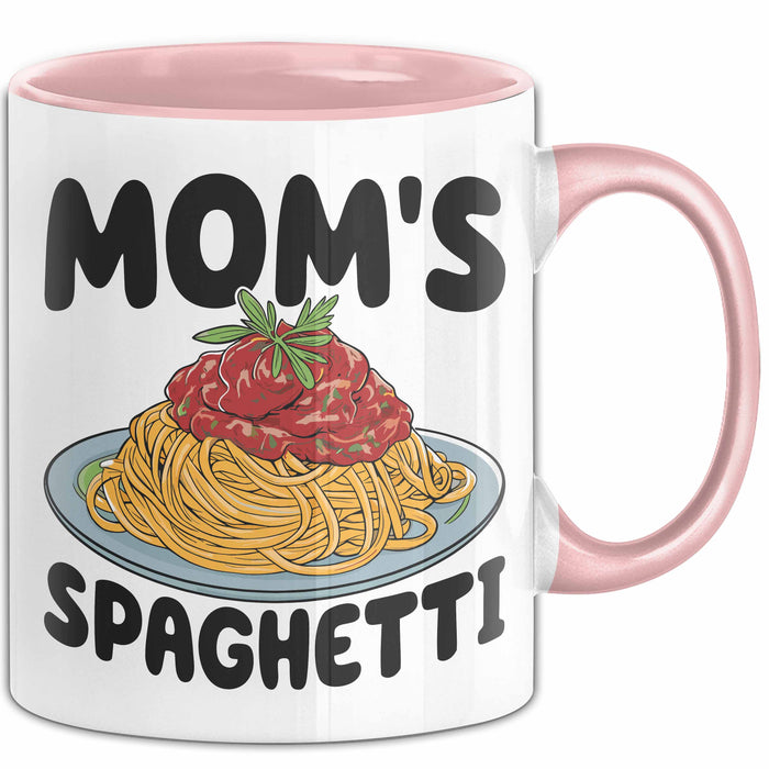 Spaghetti Tasse Für Frauen Und Männer Mom'S Spaghetti-Liebhaber Rosa Trendation
