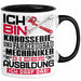 Karosserie- und Fahrzeugbaumechaniker Ausbildung Tasse Geschenk Ich Bin Karosserie- und Fahrzeugbaumechaniker In Der Ausbildung Ich Darf Das Geschenkidee Spruch Schwarz Trendation