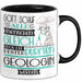Geologin Geschenk Becher Tasse Gott Schuf Alle Menschen Gleich Nur Die Besten Durfeten Geologin Werden Geschenkidee Lustig Trendation